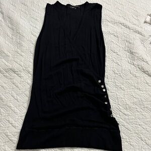 BCBGMaxAzria Black Sleeveless Top